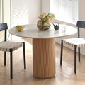 Pine Wood Round Dining Table C9021