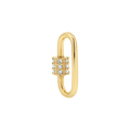 Diamond Barrel Charm Connector R6190