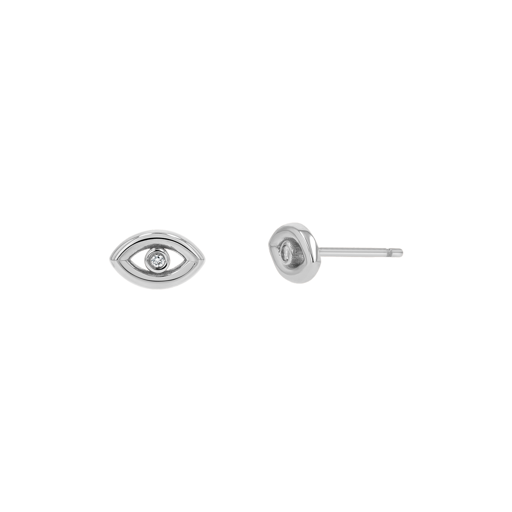 Evil Eye Stud Earrings T7698