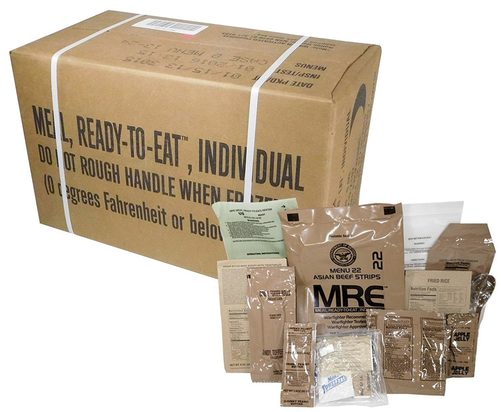 12 Meals Military Surplus Meal Ready to Eat H960832