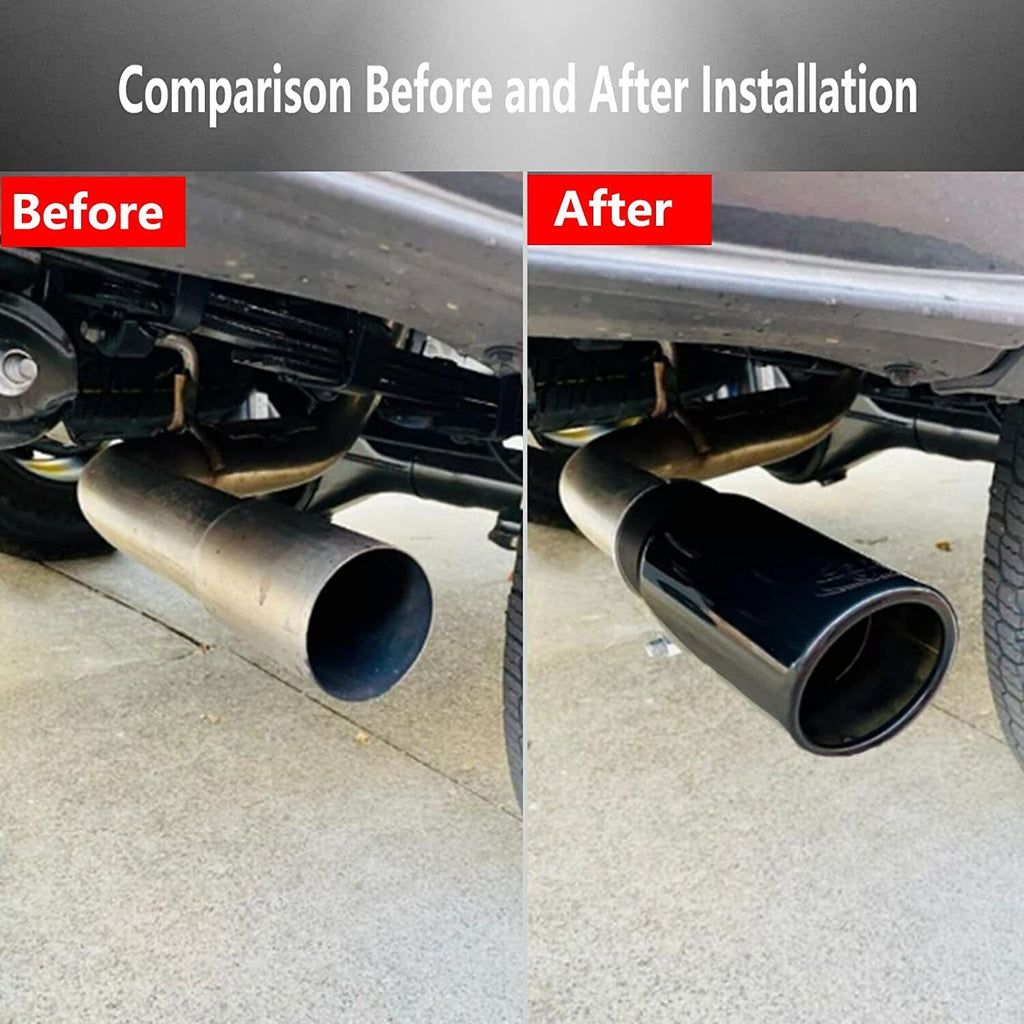 Black Chrome Exhaust Tip N84114