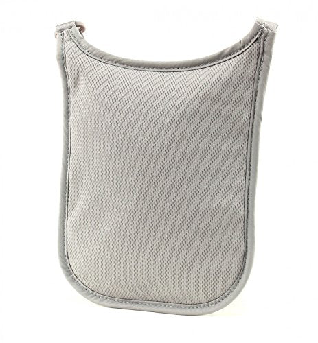 Anti-Theft RFID Blocking Passport Holder & Neck Pouch (Black) L2751