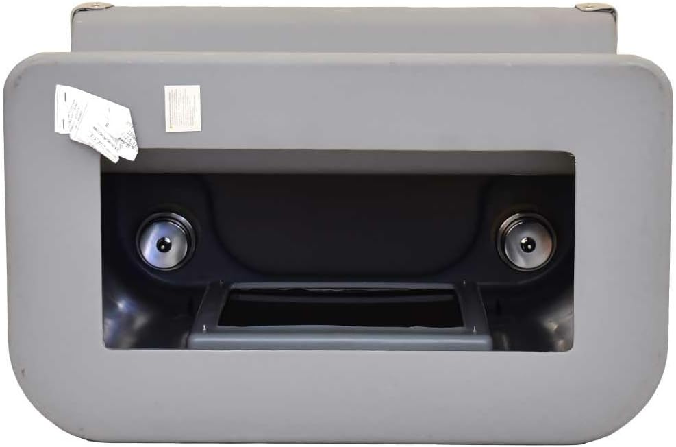 Gray Pontoon Boat Steering Console H5656