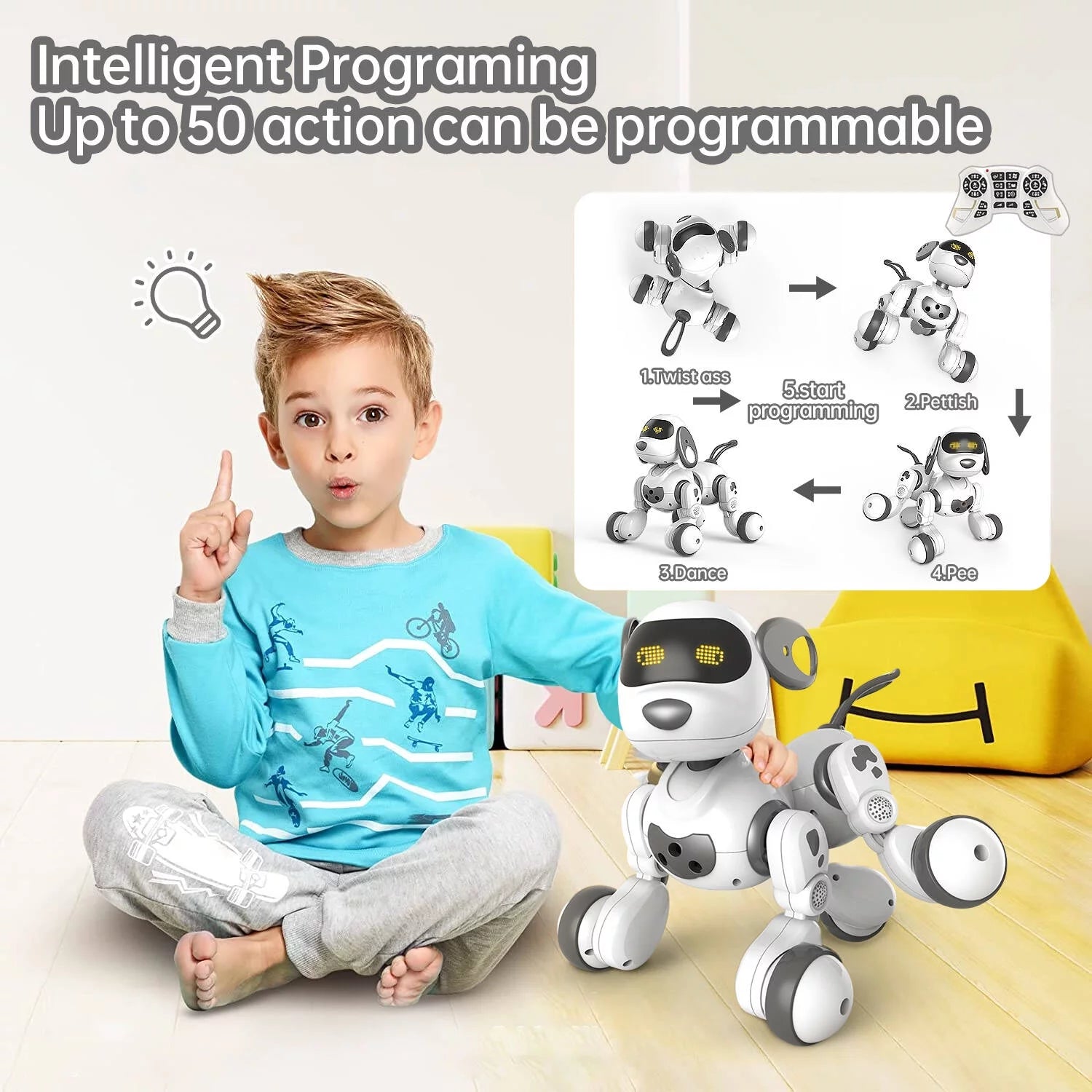 Smart Interactive Robot Dog Toy D326958
