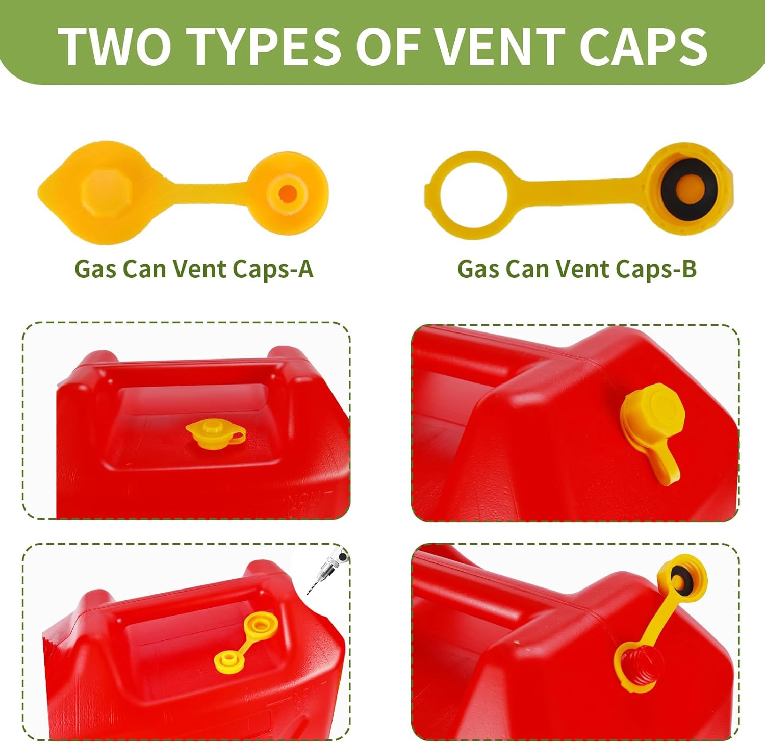 Gas Can Spout Replacement with Flexible Nozzle G53022