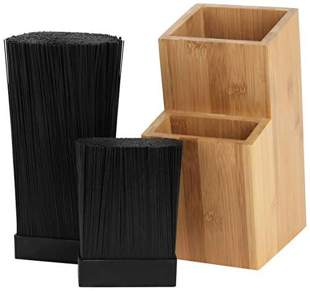 Bamboo Wood Knife Block E835518