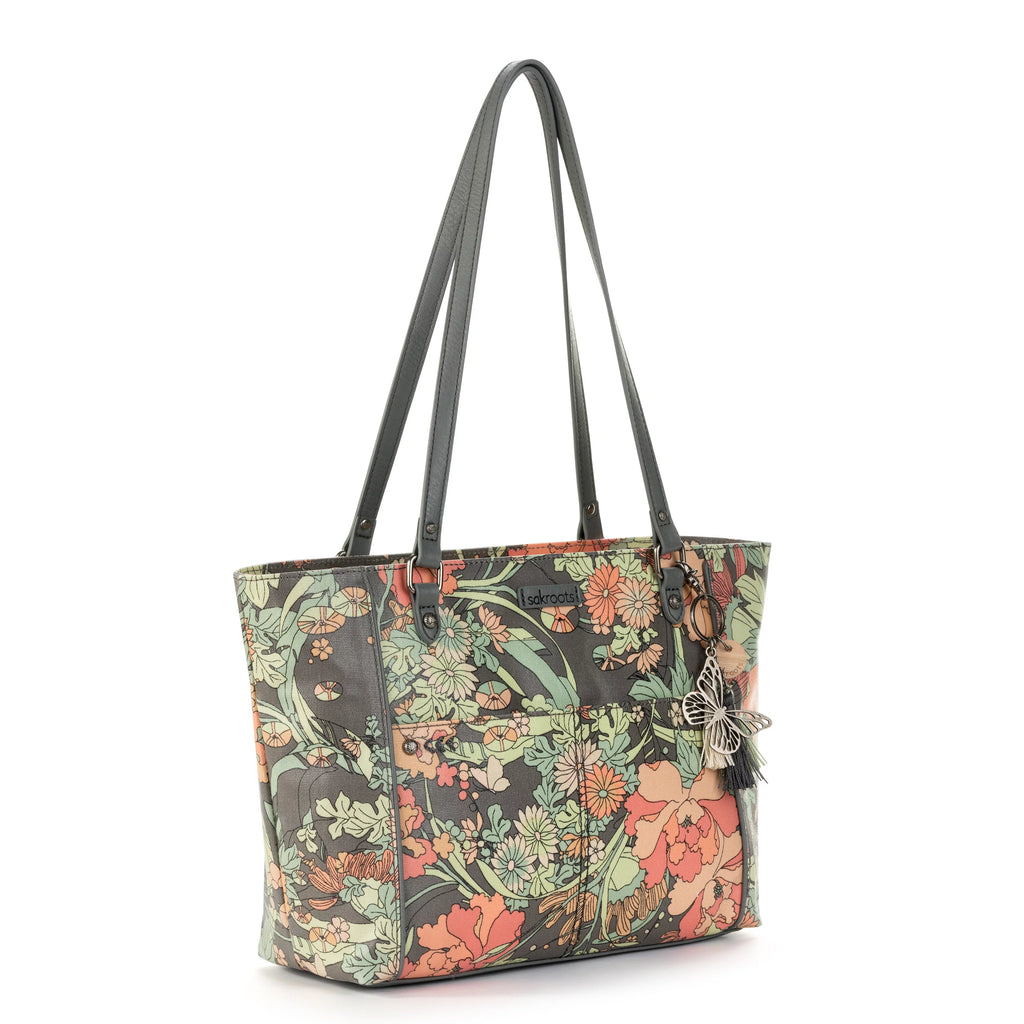 Cotton Coated Canvas Tote X20946