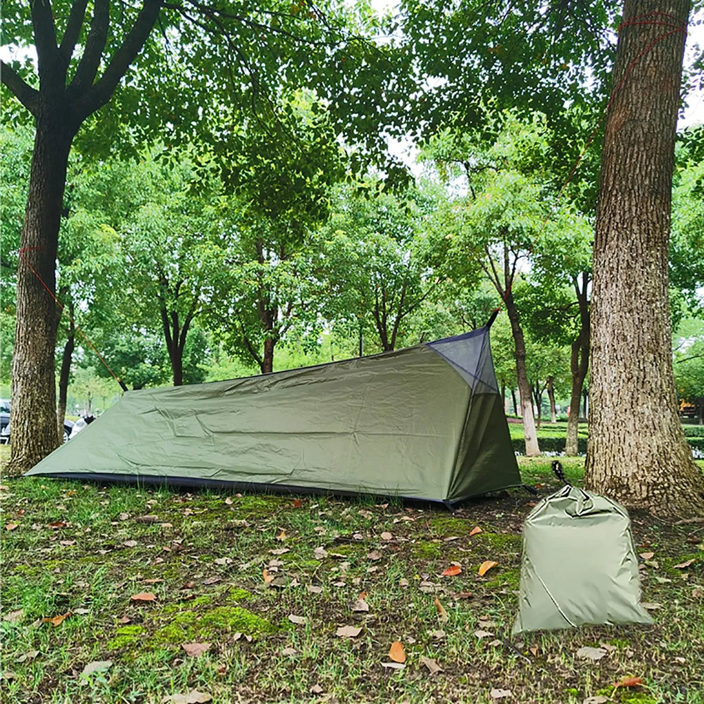 Green Ultralight Waterproof Backpacking Tent R314956