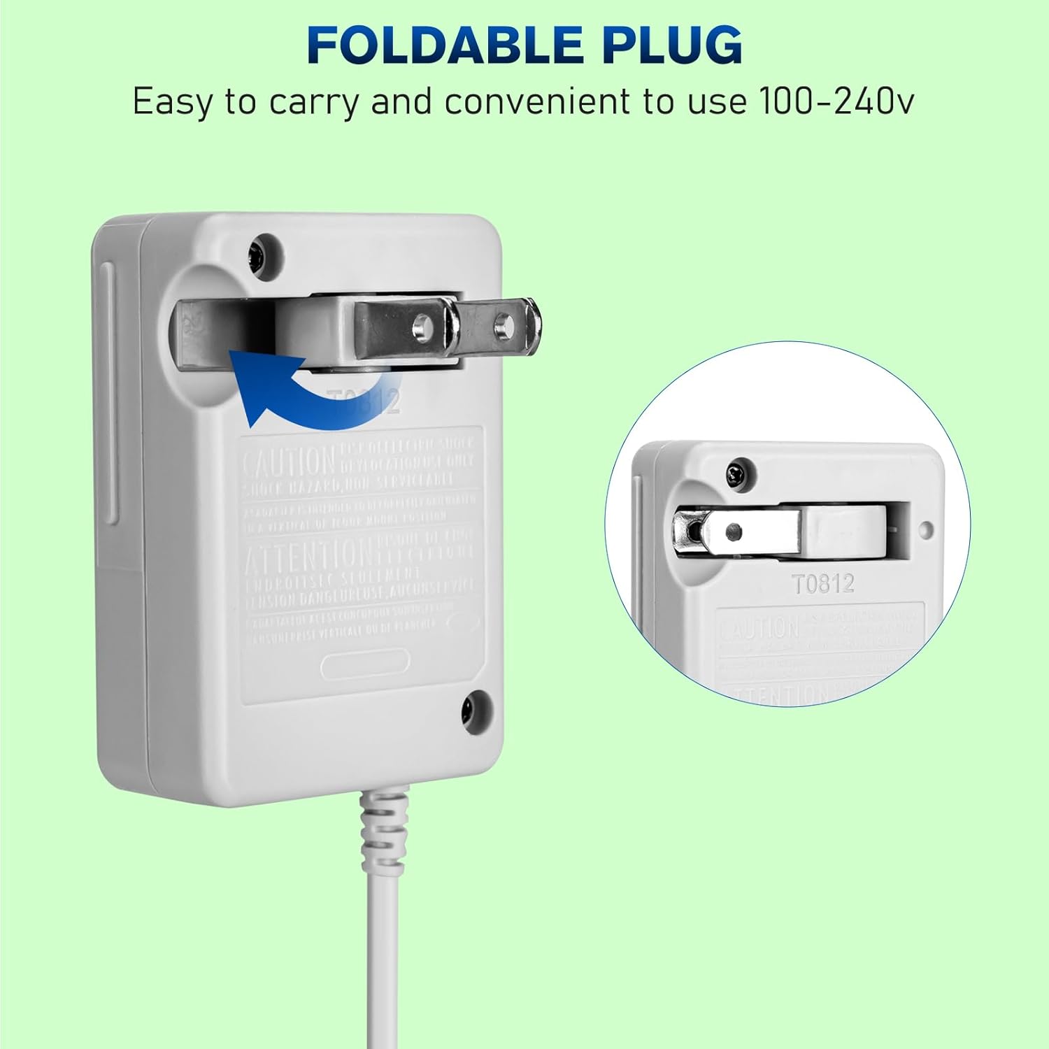 AC Charger Power Adapter Compatible with Nintendo 3DS A4959
