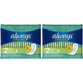Ultra Thin Feminine Pads Size 2 Long Super Absorbency Without Wings Unscented 40 Count x 3 S9180