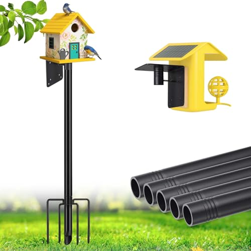 103" Extra Tall Bird Feeder Pole with Anti-Tip Stakes P25202