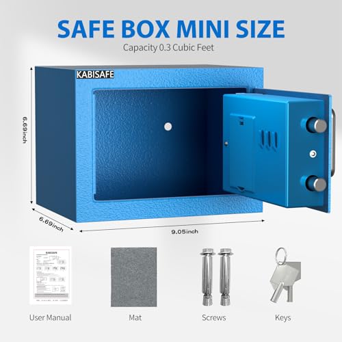 0.3 Cubic Ft Small Safe with Keypad H105