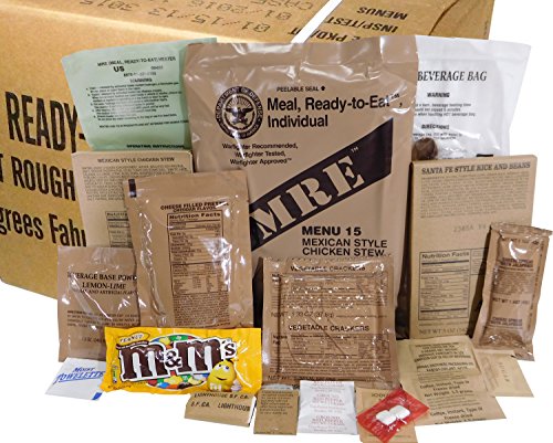 MREs (Meals Ready-to-Eat) Box B, Menus 13-24 T1024