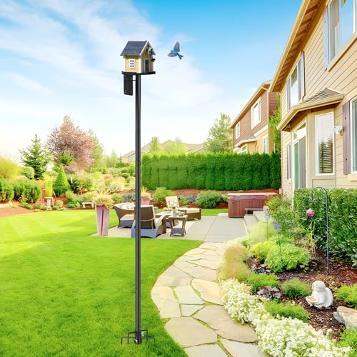 103" Extra Tall Bird Feeder Pole with Anti-Tip Stakes P25202