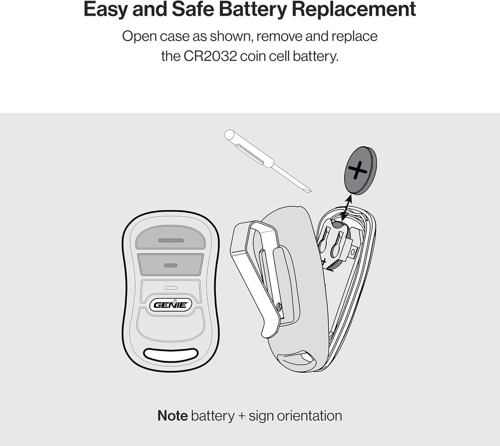 Garage Door Opener Remote, 3-Button, Single Pack C213