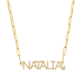 Diamond Name Necklace A67558