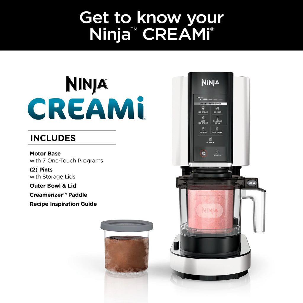 Ice Cream Maker with 7 One-Touch Programs I600124