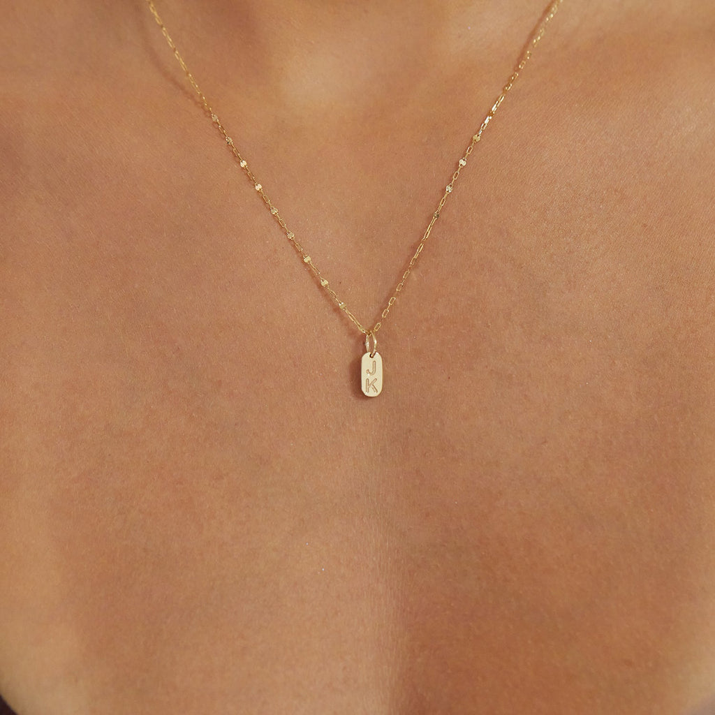 Oval Mini ID Charm C32632