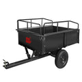 Heavy Duty Steel Dump Cart, 450lbs, 10 cu.ft Capacity W1005