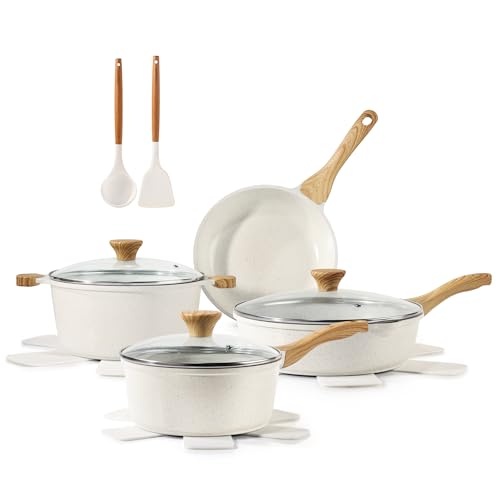 13-Piece Nonstick Granite Cookware Set with Stay-Cool Handles G770
