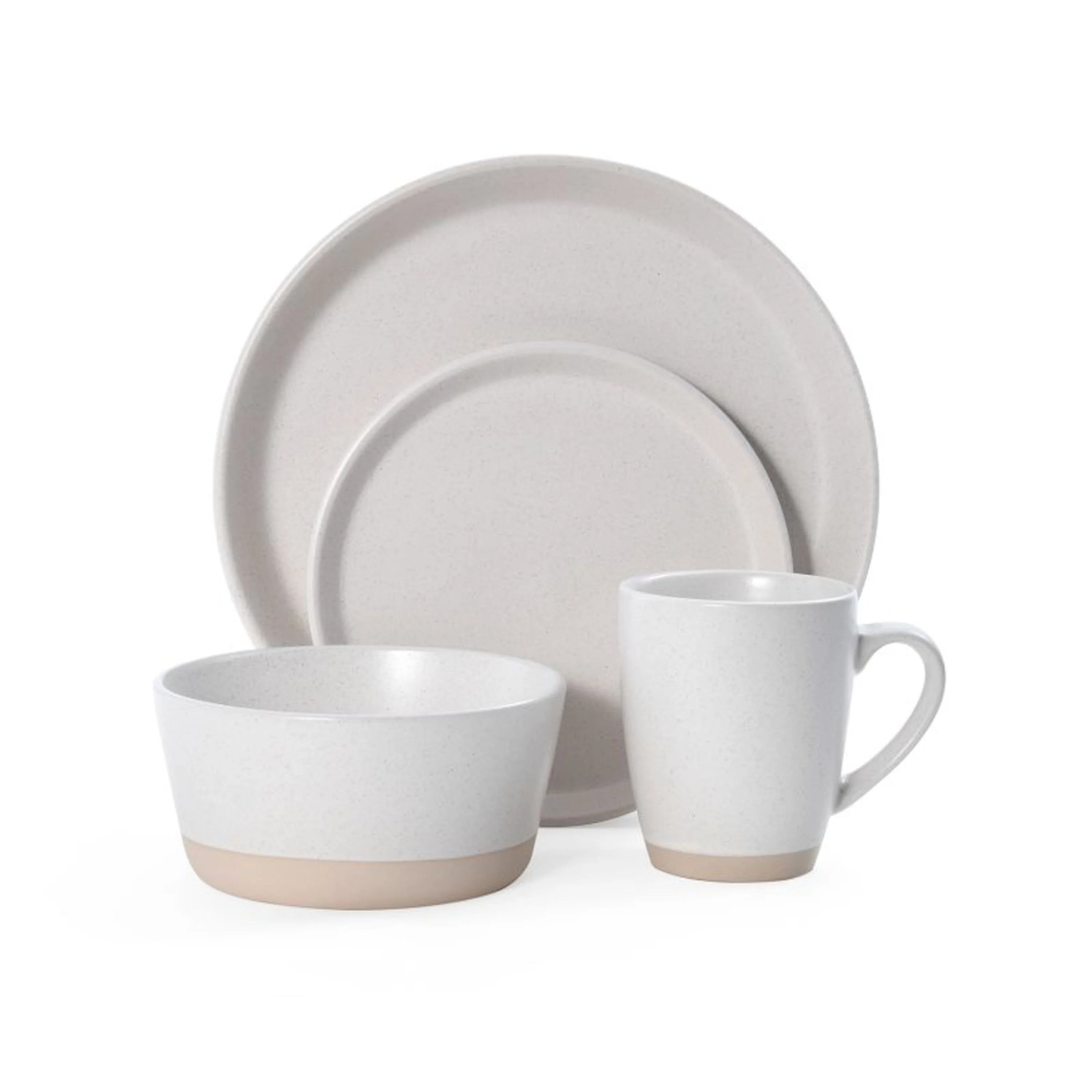 16-Piece Stoneware Dinnerware Set U672