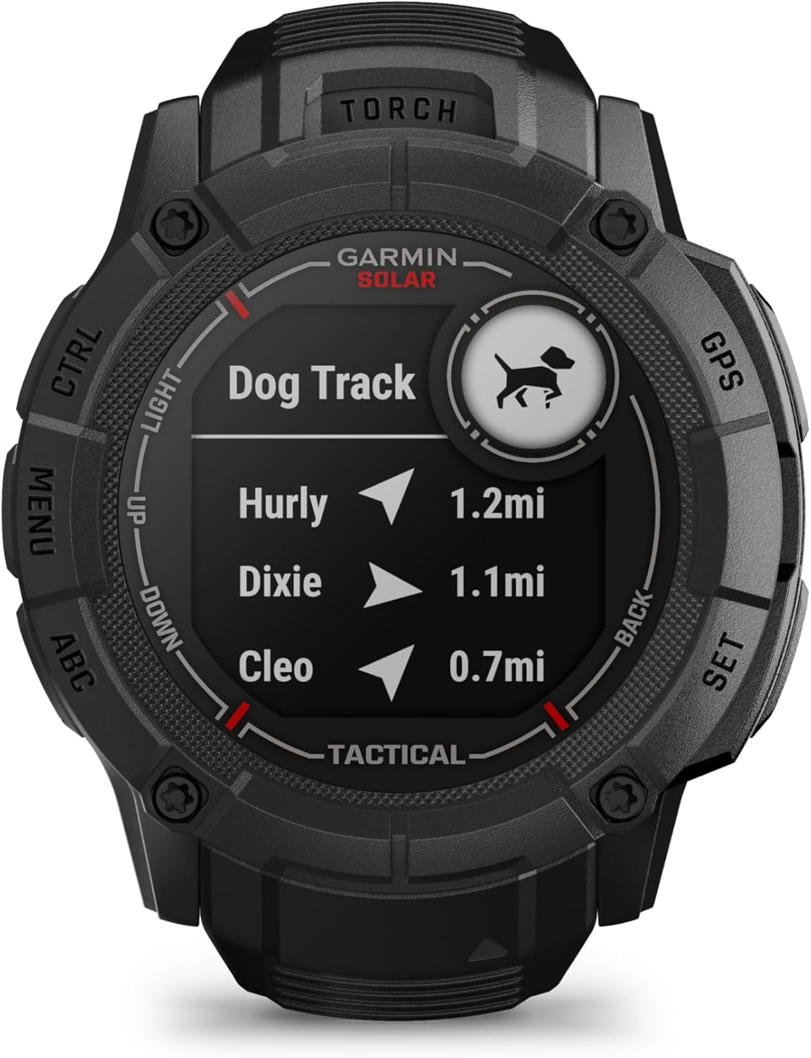 Rugged Outdoor GPS Smartwatch with Solar Charging Capability X7963