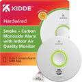 Smart Smoke & Carbon Monoxide Detector with Indoor Air Quality Monitor, Hardwired w/Battery Backup L496292