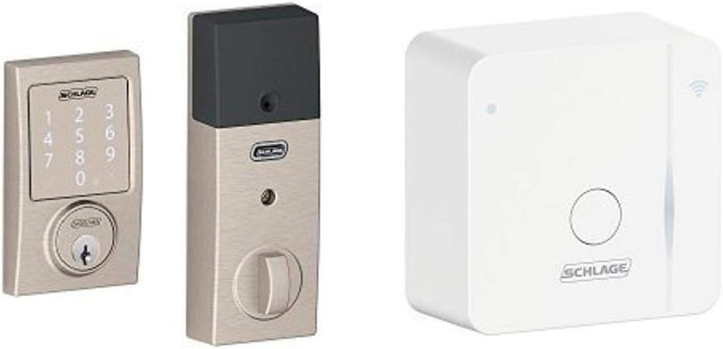 Satin Nickel Smart Deadbolt H12855