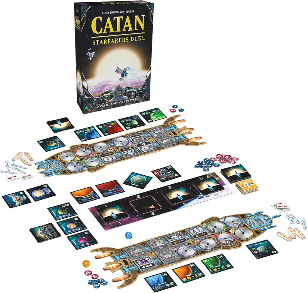 CATAN Starfarers Duel Board Game, 2 Players, Ages 12+, 120 Minute Playtime E41628