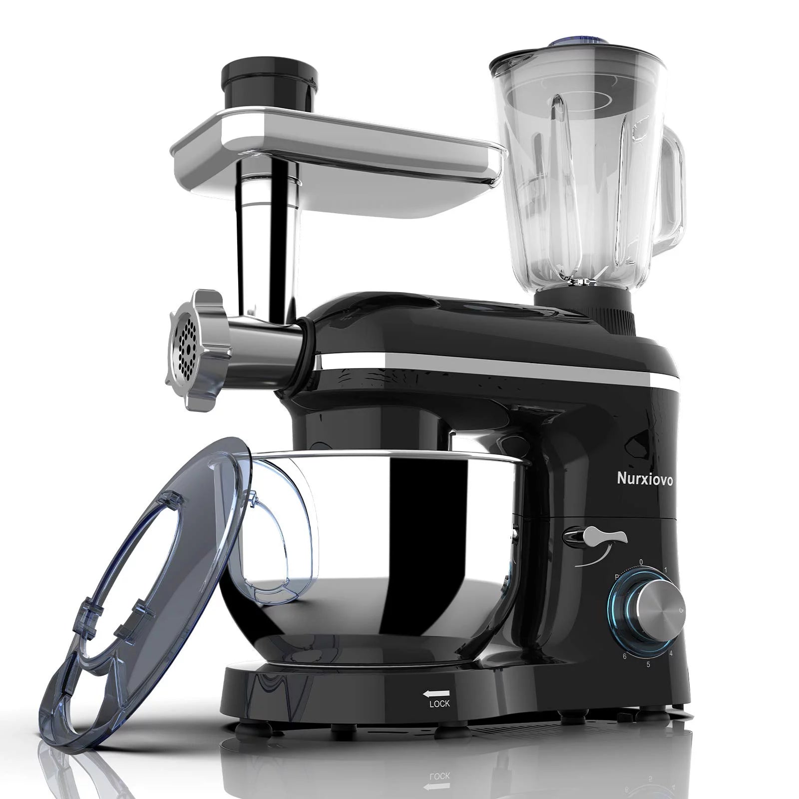 6.5QT 6 Speed Tilt-Head Stand Mixer with Stainless Steel Bowl X10971