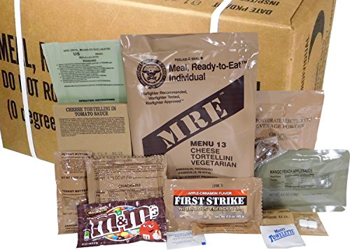 MREs (Meals Ready-to-Eat) Box B, Menus 13-24 T1024
