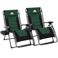Oversized Padded Zero Gravity Lounge Chair Black M858838