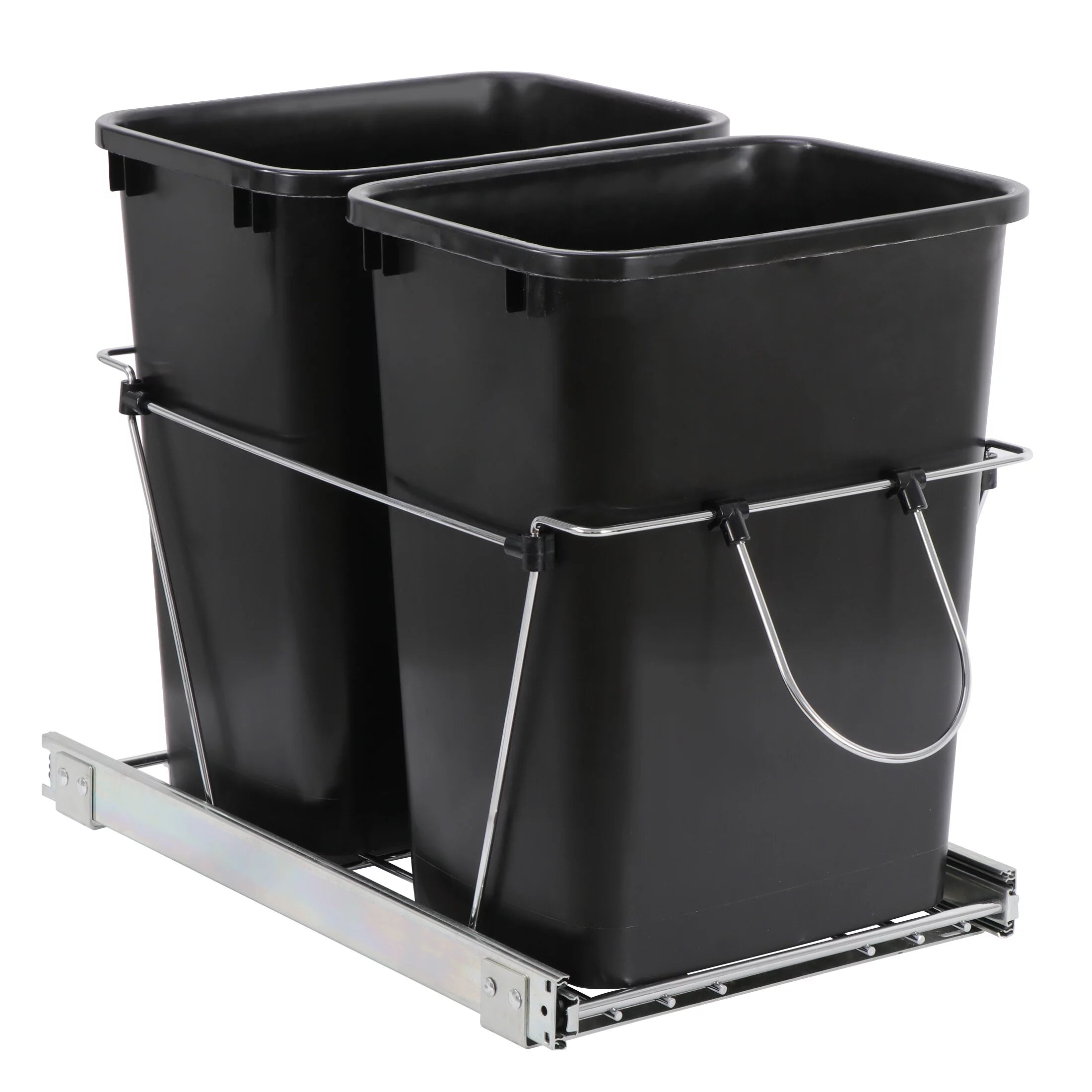 Dual 35Qt Pullout Trash Can A507