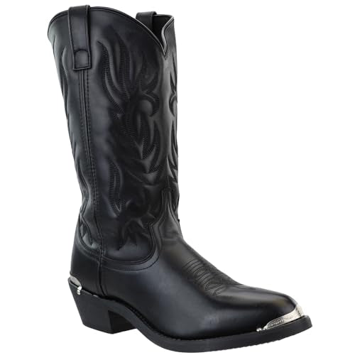 Men's Round Toe Cowboy Boots Z86191