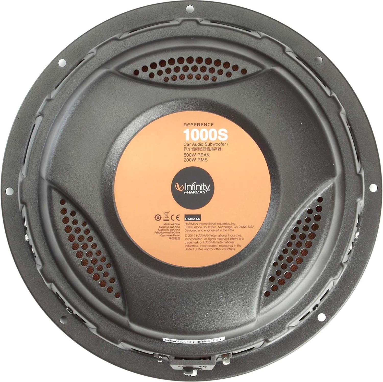 10 Inch Shallow Mount Subwoofer U3567