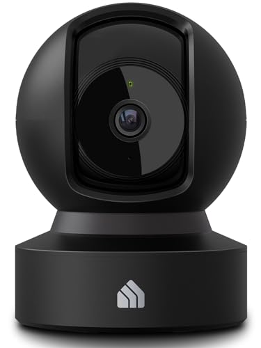1080p HD Smart Security Camera with Night Vision, White D407