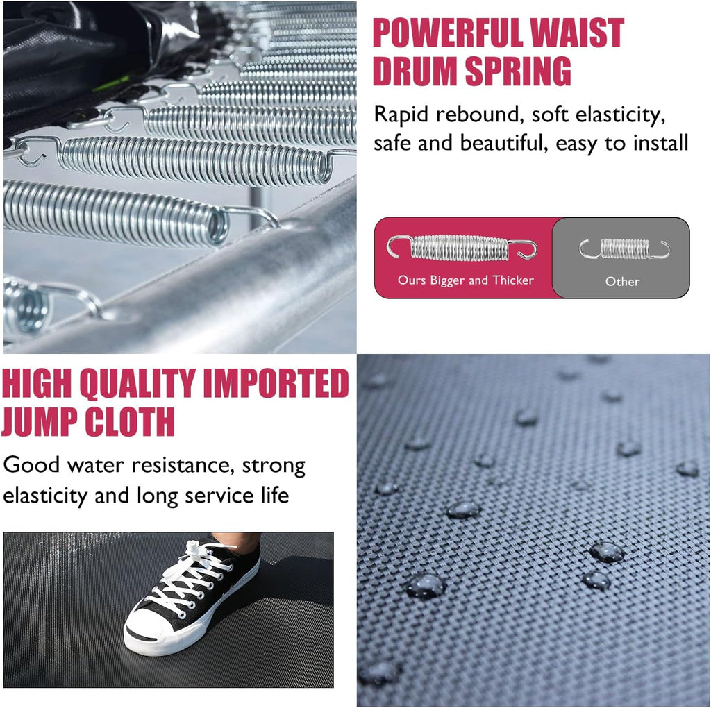 10FT Trampoline with Enclosure L24386