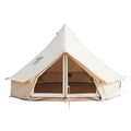 4 Seasons Breathable 100% Cotton Canvas Yurt Tent with Stove Jack E42969