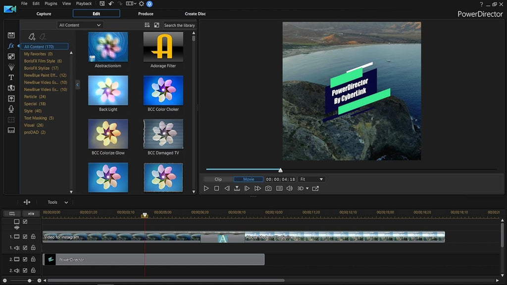 PowerDirector 18 Ultra V22953