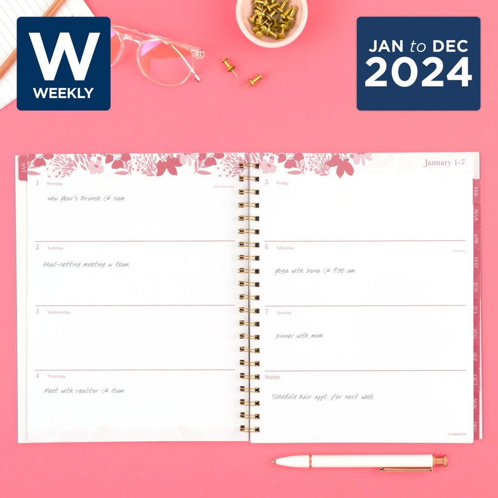 Large Weekly Monthly Planner N550
