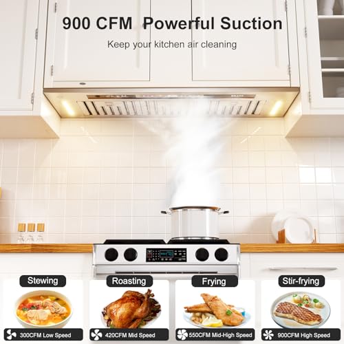 900 CFM Voice Control Kitchen Range Hood M6037