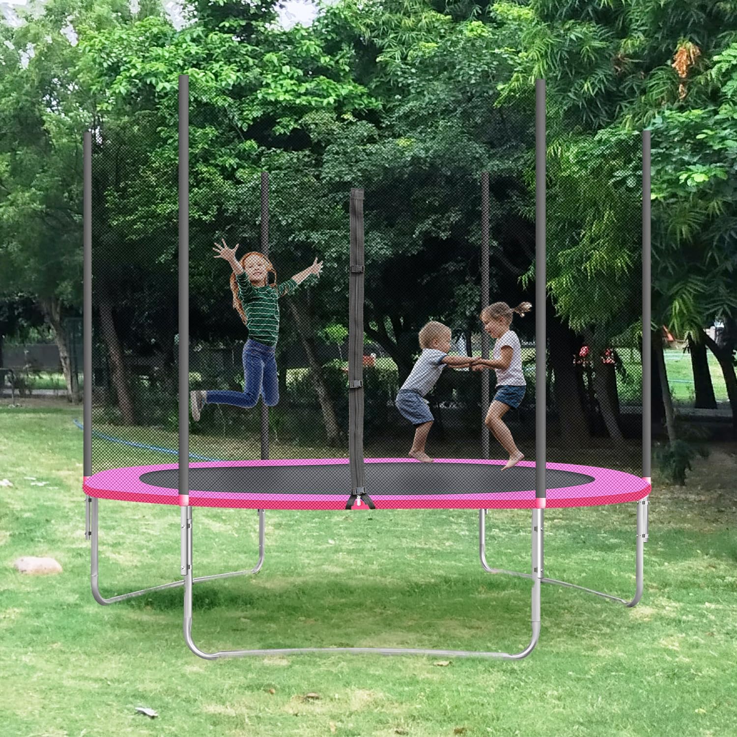 10FT Trampoline with Enclosure L24386