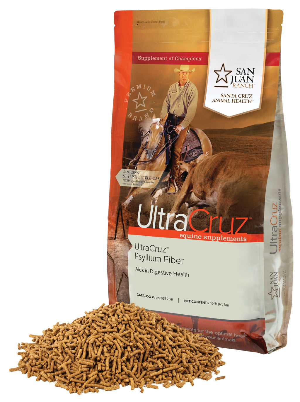 Horse Psyllium Fiber Pellets, 10 lbs. M34651