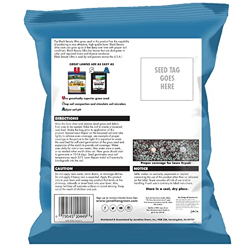 Cool Season Grass Seed Fertilizer Mulch 13.5 lb T313