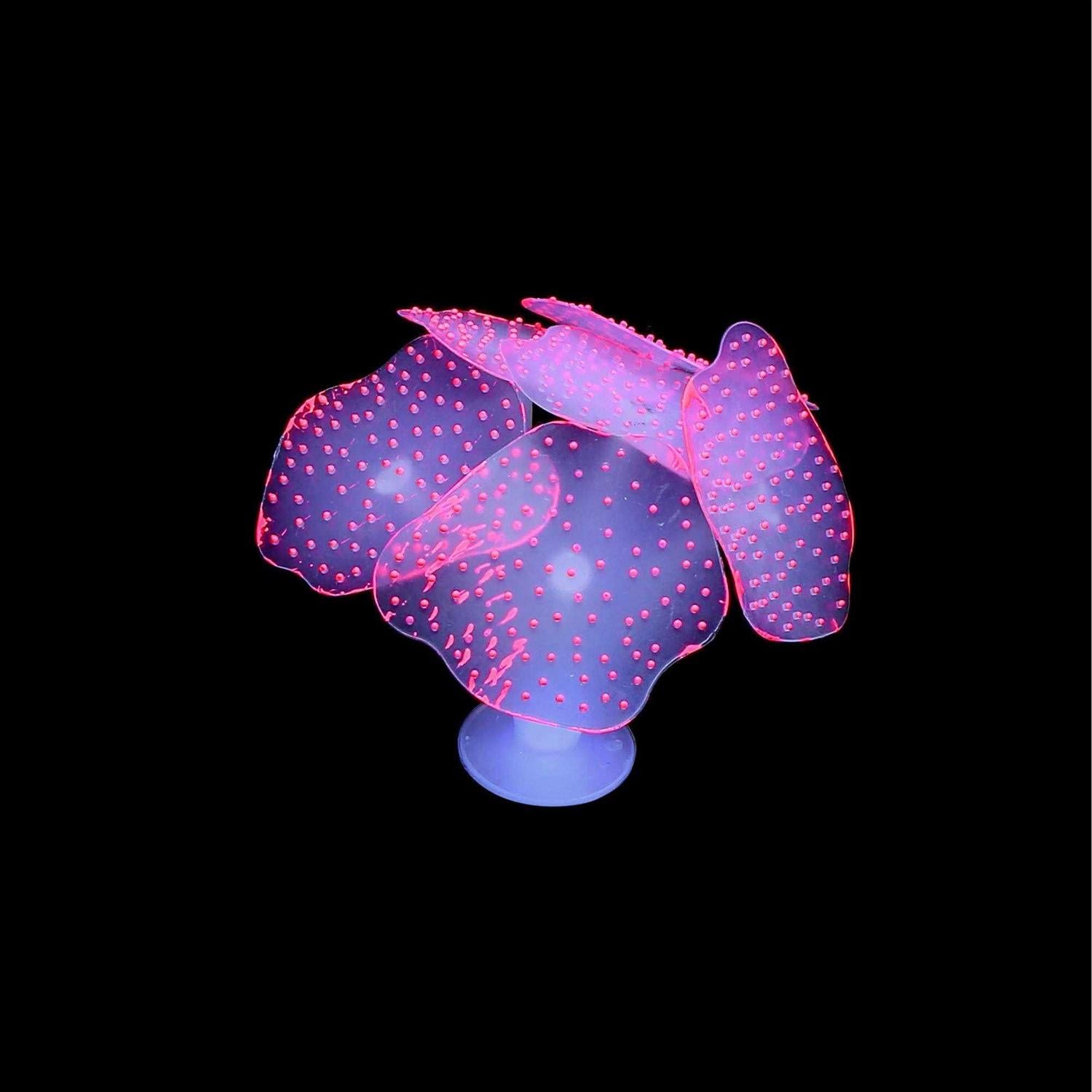 4 Pack Glow Silicone Aquarium Decorations C760008