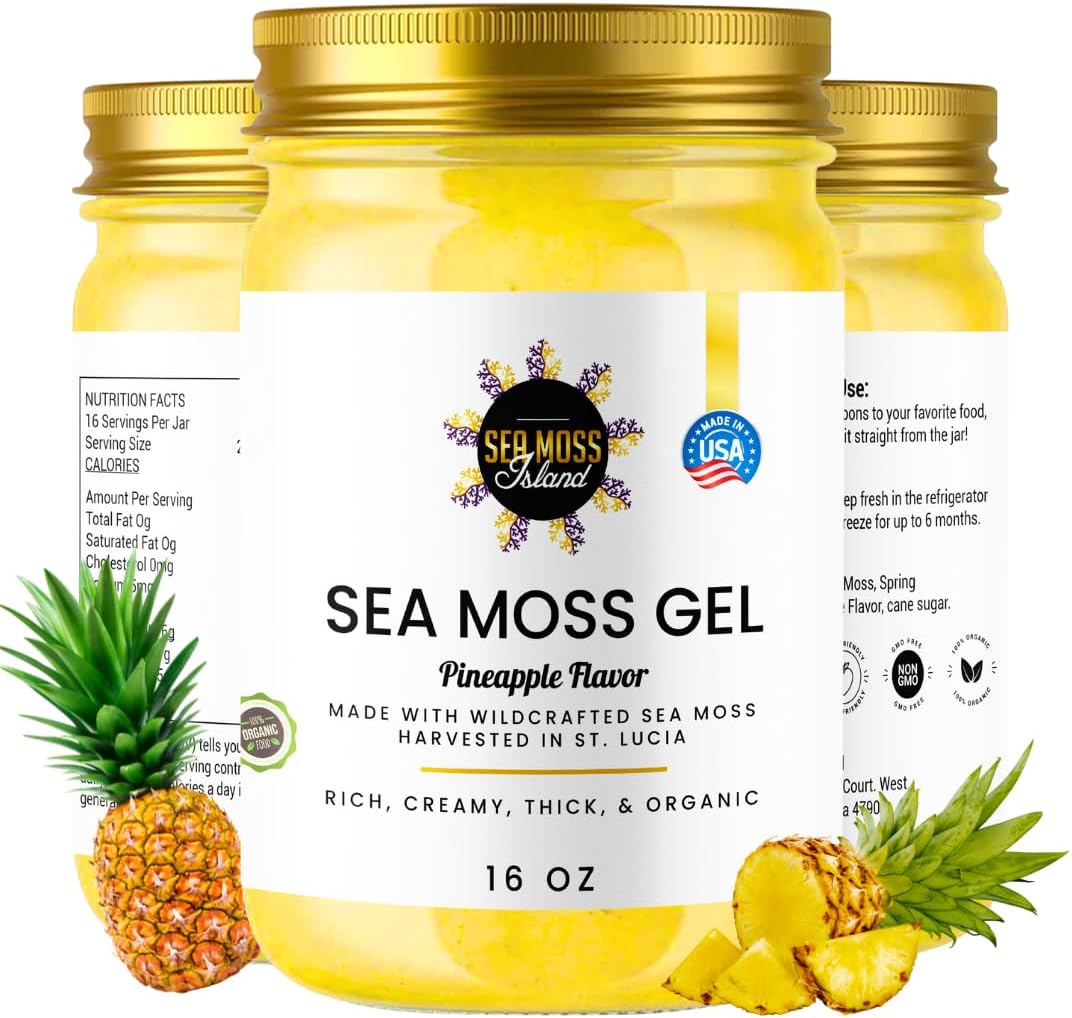 Organic Wildcrafted Irish Seamoss Gel M95034