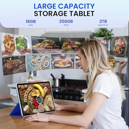 14 inch Android 15 Tablet 16GB RAM 256GB ROM 1920*1200 IPS FHD Display 10000mAh N91633