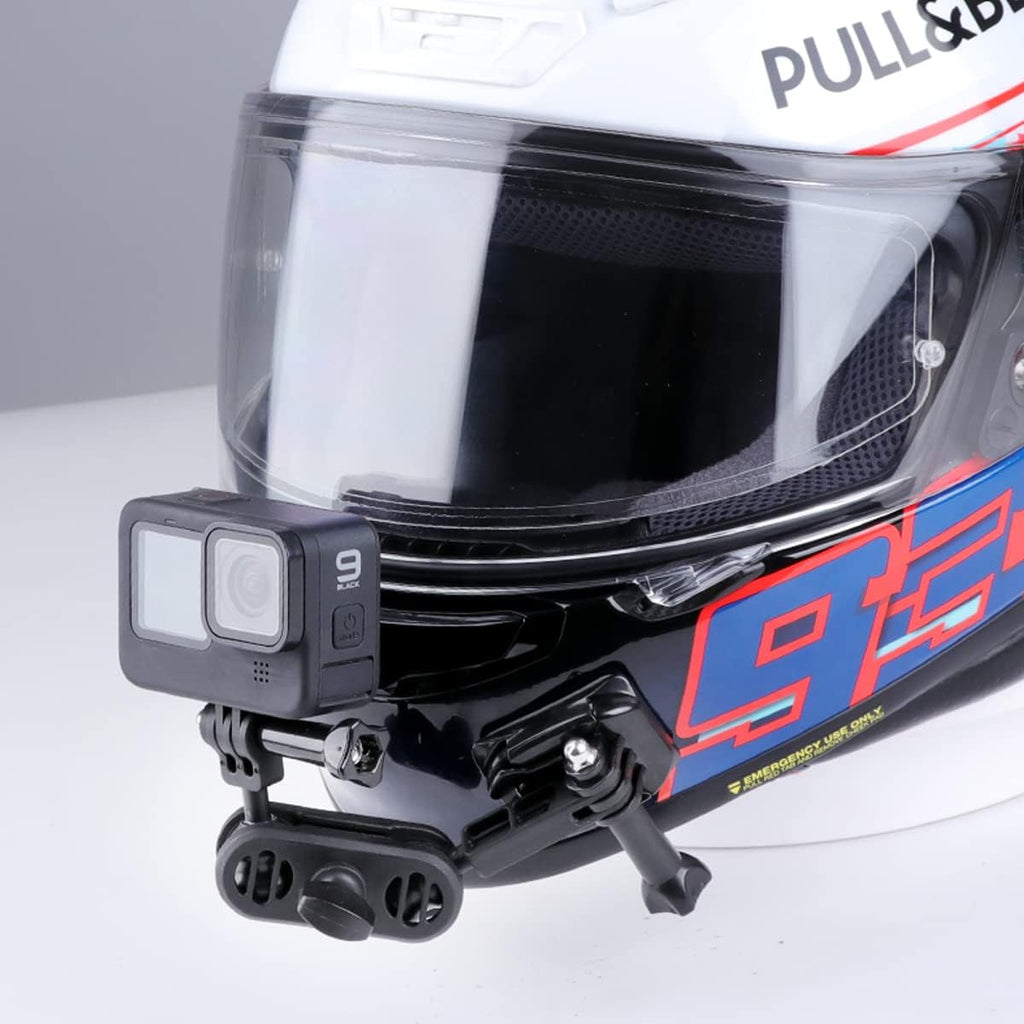 Motorcycle Helmet Chin 360° Double Ball Head Mount Kit for GoPro Hero Z352072