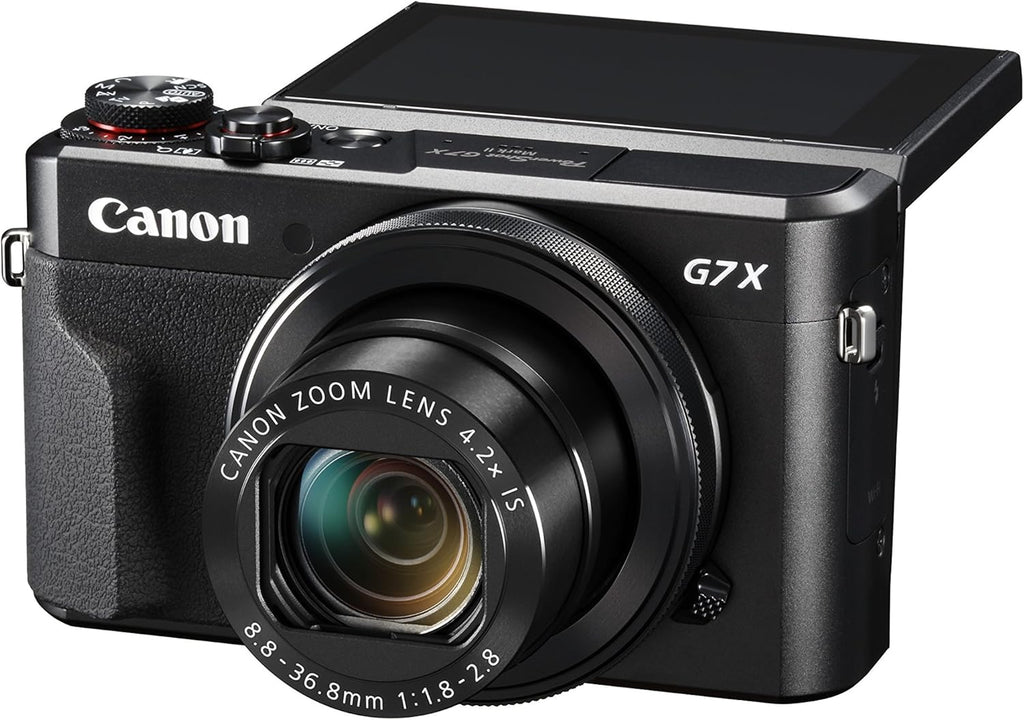 Black 1 Inch Sensor Digital Camera with tilt LCD screen T8220