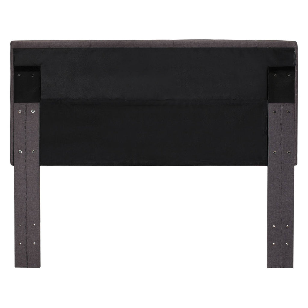 Gray Upholstered Full/Queen Headboard Z39748